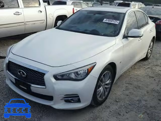 2014 INFINITI Q50 BASE JN1BV7AP9EM675217 зображення 1