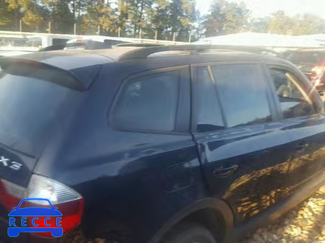 2008 BMW X3 WBXPC93428WJ10634 image 8