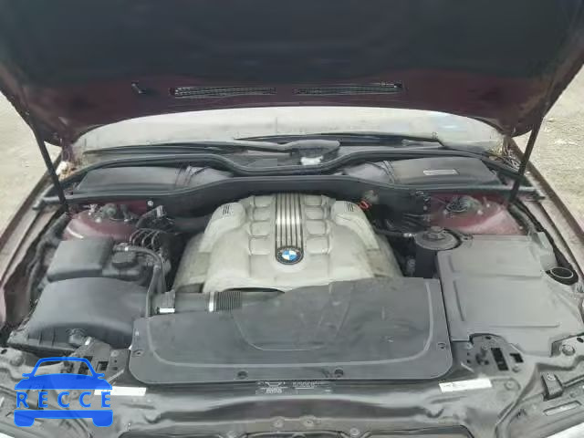 2002 BMW 745 LI WBAGN63482DR04172 зображення 6