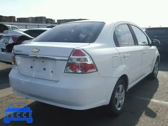 2007 CHEVROLET AVEO BASE KL1TD56617B184462 image 3