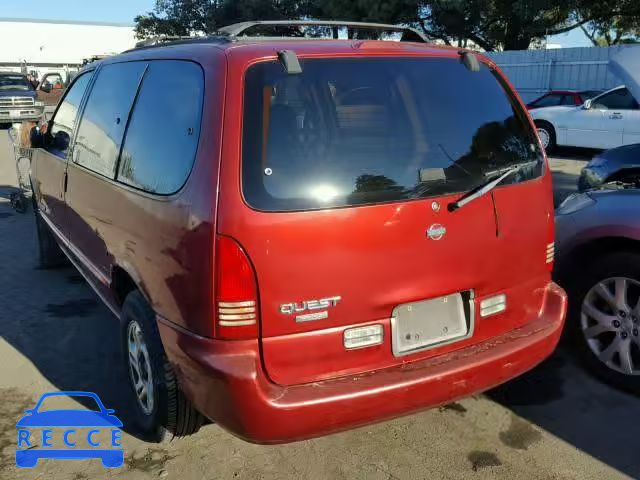 1997 NISSAN QUEST XE 4N2DN1117VD855064 image 2