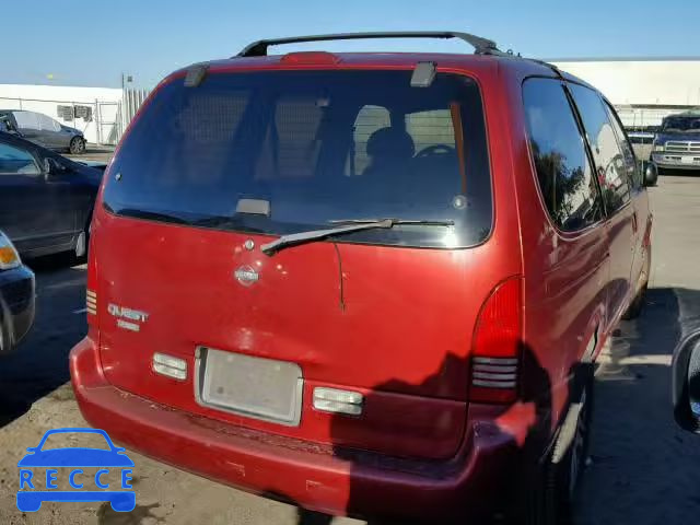 1997 NISSAN QUEST XE 4N2DN1117VD855064 image 3