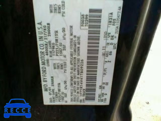 2001 FORD RANGER SUP 1FTYR14V41TB09226 image 9