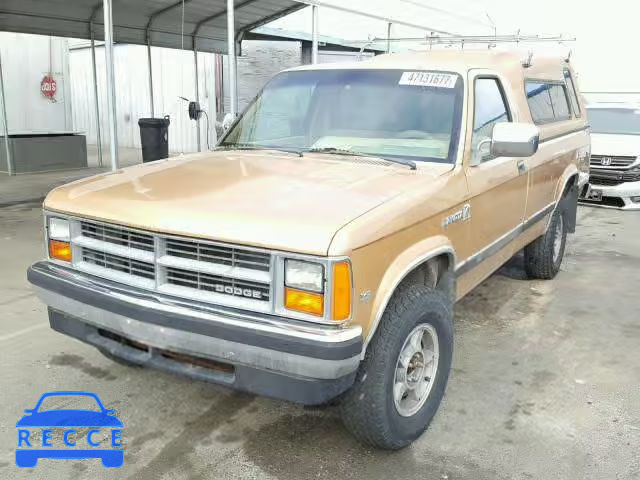 1987 DODGE DAKOTA 1B7GR14M0HS449864 image 1