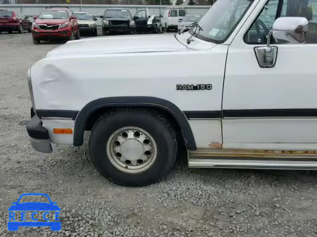 1991 DODGE D-SERIES D 1B7HE16Y8MS282907 зображення 8