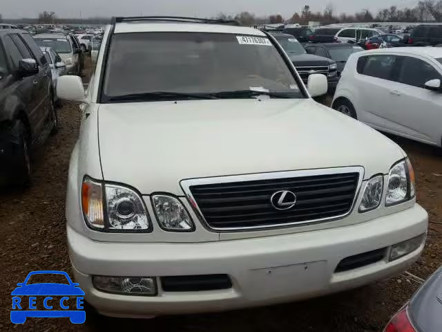 2001 LEXUS LX JTJHT00W213504674 image 8