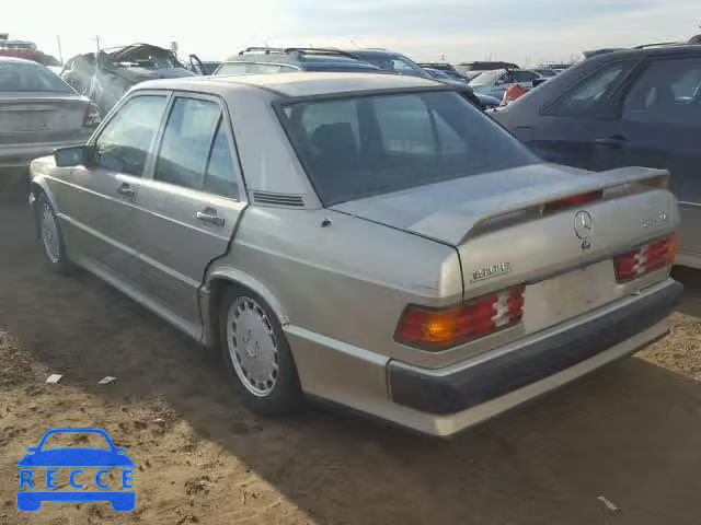 1987 MERCEDES-BENZ 190 WDBDA34D3HF309756 image 2