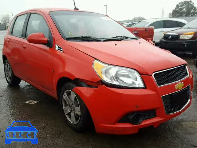 2009 CHEVROLET AVEO LS KL1TD66EX9B647568 зображення 0