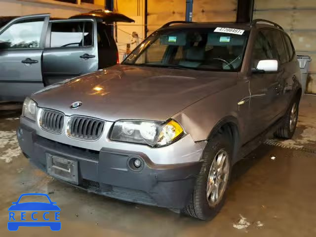 2005 BMW X3 2.5I WBXPA73455WC46488 image 1