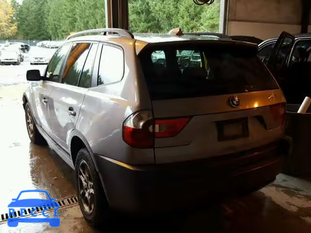 2005 BMW X3 2.5I WBXPA73455WC46488 Bild 2
