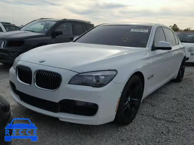 2012 BMW 740 LI WBAKB4C54CC576028 зображення 1