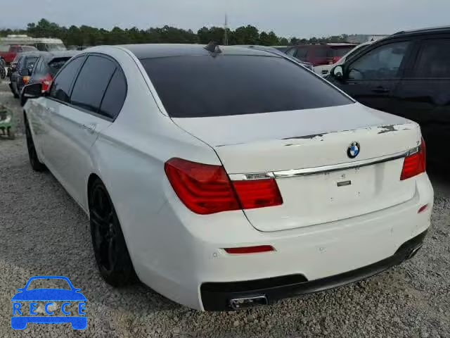 2012 BMW 740 LI WBAKB4C54CC576028 image 2