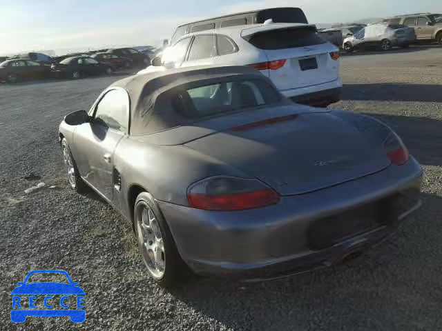 2003 PORSCHE BOXSTER WP0CA29883U623653 image 2