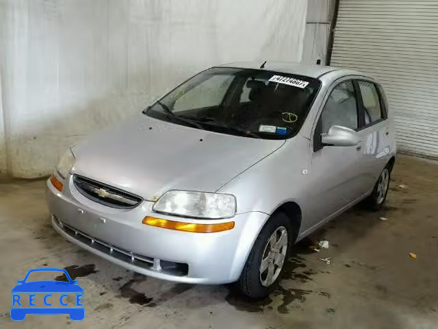 2008 CHEVROLET AVEO BASE KL1TD66648B096173 Bild 1