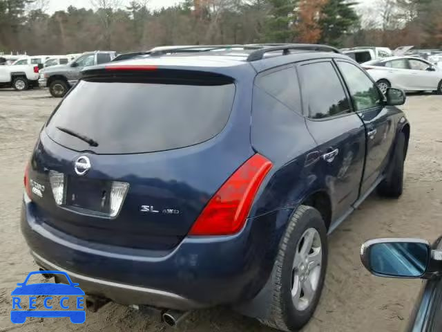 2004 NISSAN MURANO SL JN8AZ08W14W314931 image 3