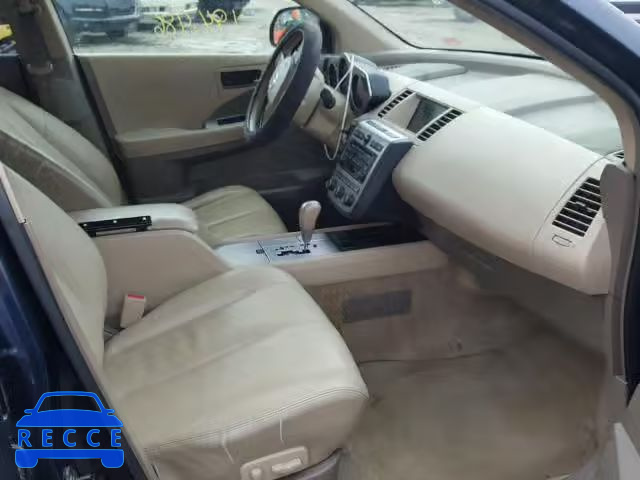 2004 NISSAN MURANO SL JN8AZ08W14W314931 image 4