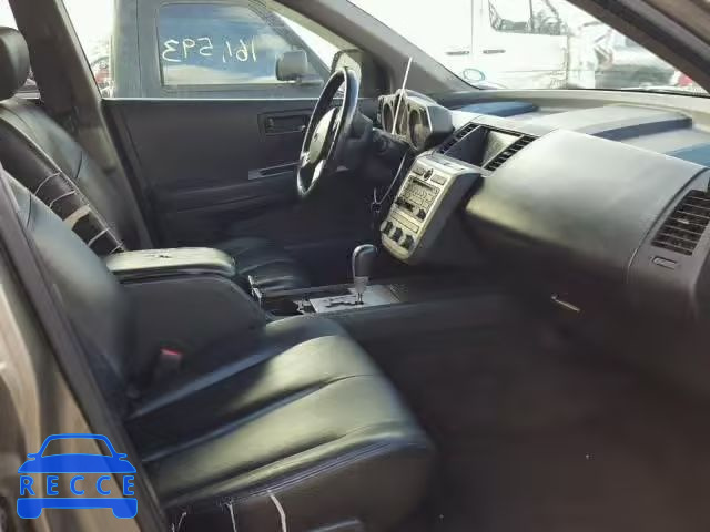 2003 NISSAN MURANO SL JN8AZ08T03W107676 зображення 4