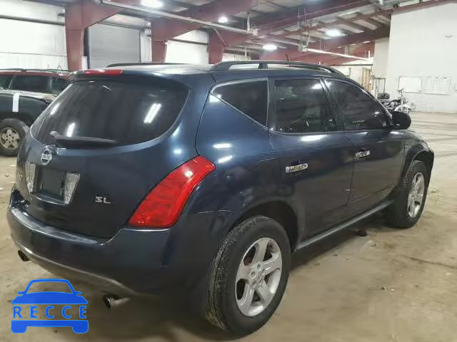 2004 NISSAN MURANO SL JN8AZ08T64W206455 зображення 3