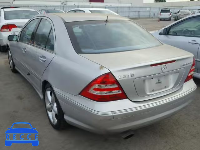 2005 MERCEDES-BENZ C 230K SPO WDBRF40J45A680586 image 2