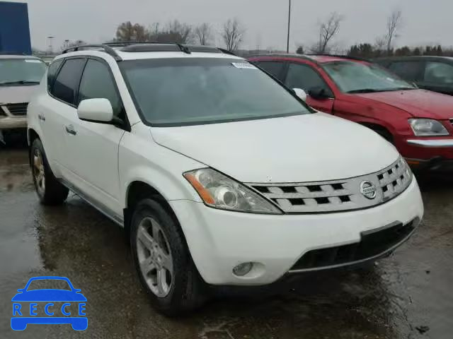 2005 NISSAN MURANO SL JN8AZ08W65W428909 image 0