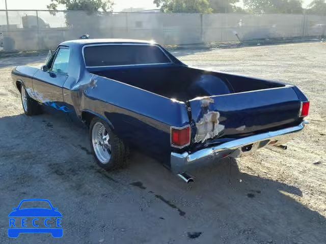 1972 CHEVROLET EL CAMINO 1D80H2LV80497 image 2