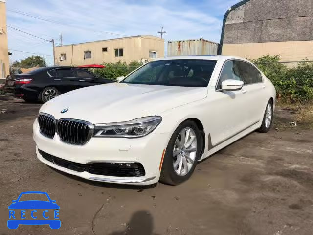 2016 BMW 750 WBA7F2C54GG419967 зображення 1