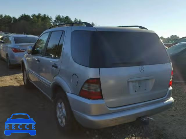 1999 MERCEDES-BENZ ML 320 4JGAB54E9XA062885 зображення 2