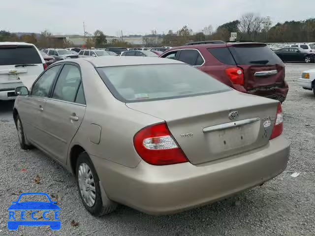 2003 TOYOTA CAMRY LE 4T1BE32K63U667545 image 2