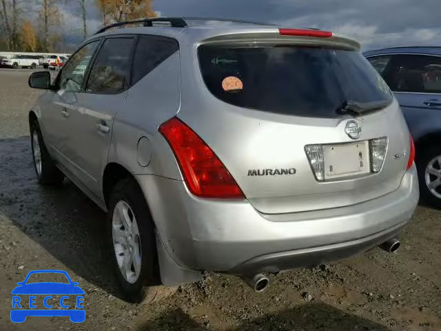 2003 NISSAN MURANO SL JN8AZ08W03W227911 image 2
