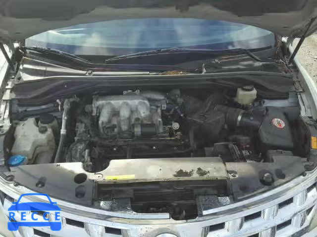 2003 NISSAN MURANO SL JN8AZ08W03W227911 image 6