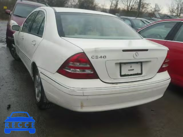 2003 MERCEDES-BENZ C 240 WDBRF61J53A428711 image 2