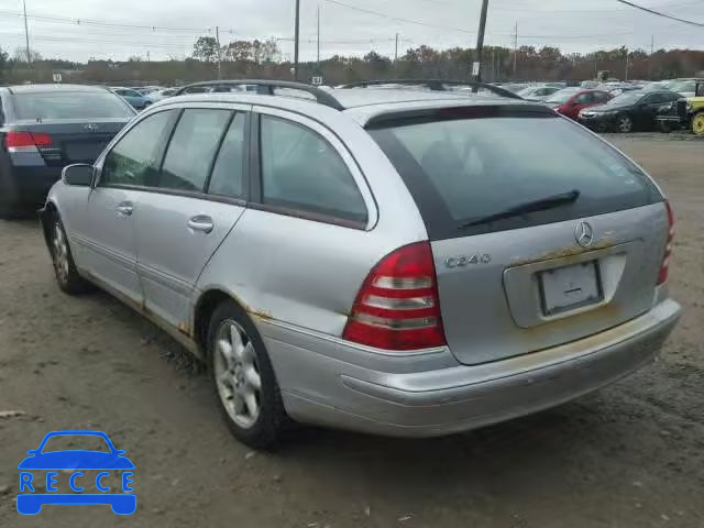 2003 MERCEDES-BENZ C 240 SPOR WDBRH61J93F333825 image 2