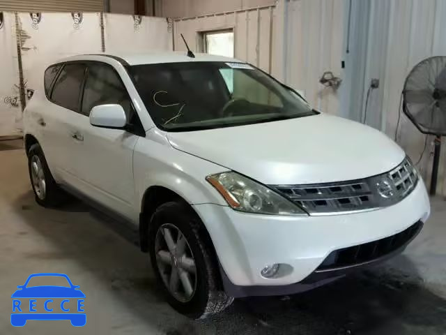 2004 NISSAN MURANO SL JN8AZ08T84W219787 зображення 0