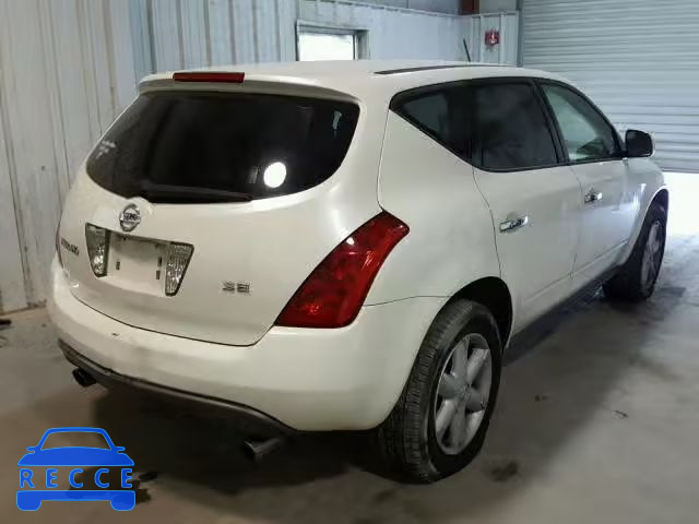 2004 NISSAN MURANO SL JN8AZ08T84W219787 зображення 3