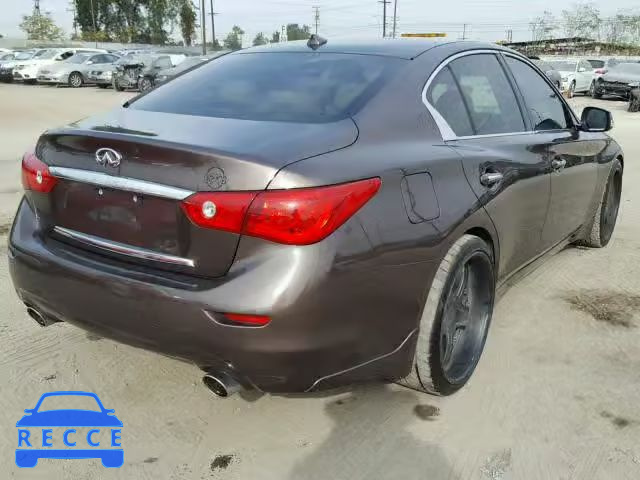 2014 INFINITI Q50 BASE JN1BV7AP2EM685300 зображення 3