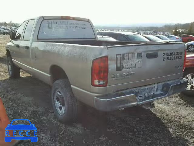 2003 DODGE RAM 2500 S 3D7KU28D93G779310 зображення 2