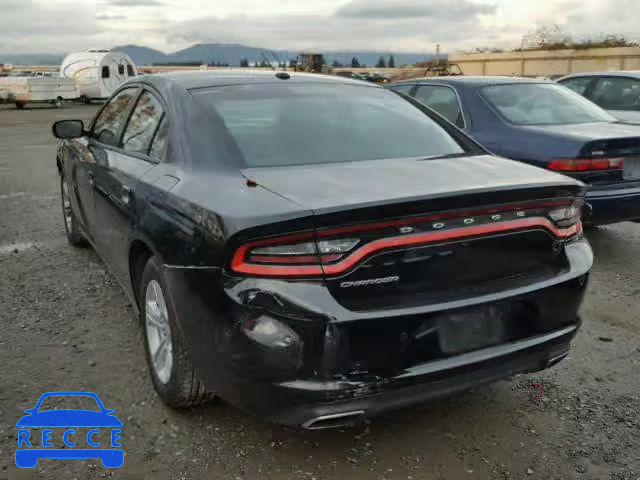 2016 DODGE CHARGER SE 2C3CDXBGXGH173748 зображення 2