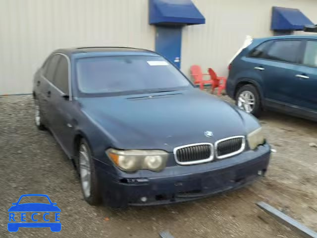 2002 BMW 745 I WBAGL63402DP55049 Bild 0
