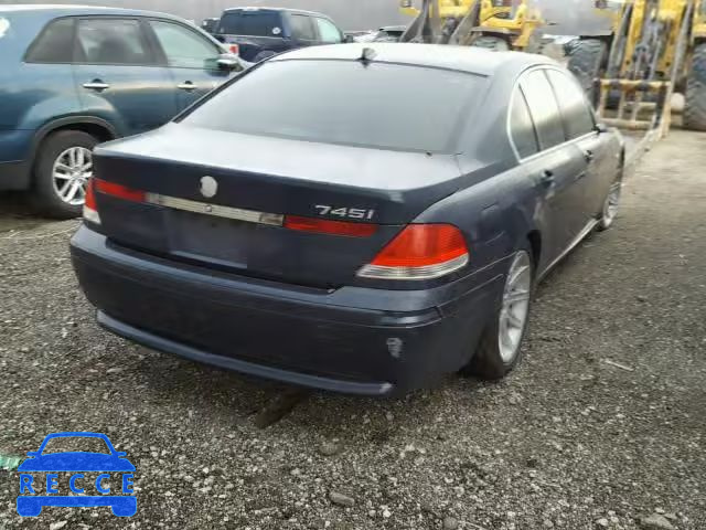 2002 BMW 745 I WBAGL63402DP55049 Bild 3