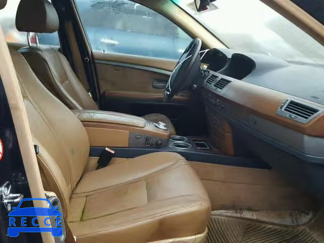 2002 BMW 745 I WBAGL63402DP55049 image 4