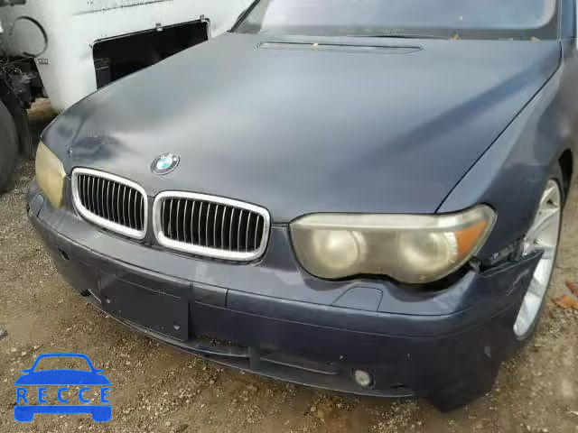 2002 BMW 745 I WBAGL63402DP55049 Bild 8