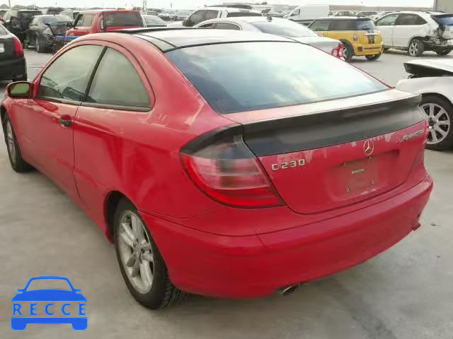 2002 MERCEDES-BENZ C 230K SPO WDBRN47J12A278206 зображення 2
