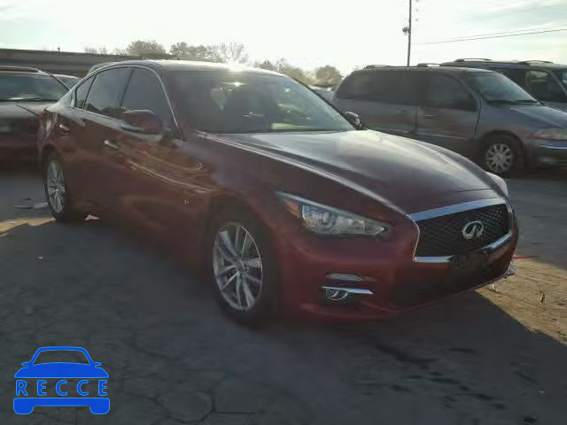 2014 INFINITI Q50 BASE JN1BV7AR6EM689710 зображення 0