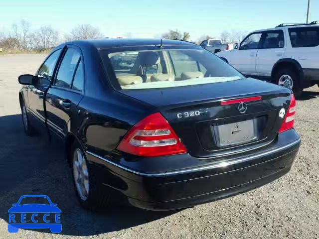 2002 MERCEDES-BENZ C 320 WDBRF64J02F202976 image 2