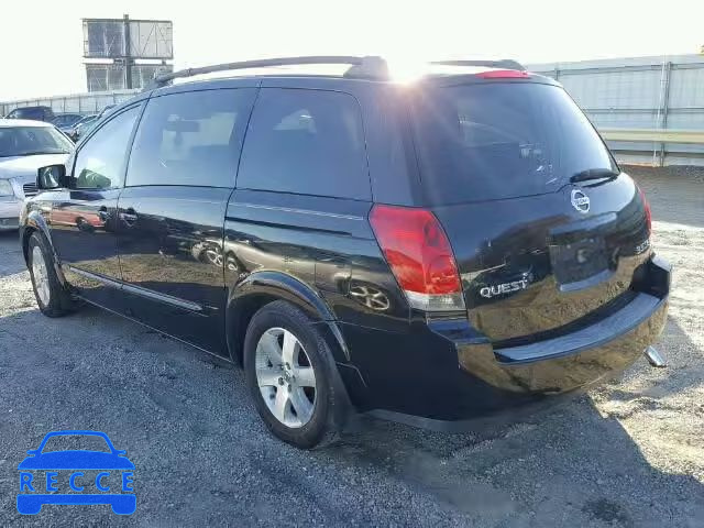 2005 NISSAN QUEST S 5N1BV28U25N103052 Bild 2