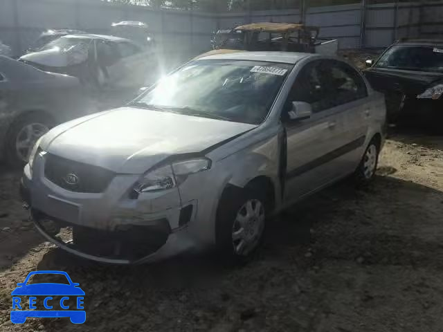 2007 KIA RIO BASE KNADE123076198390 image 1