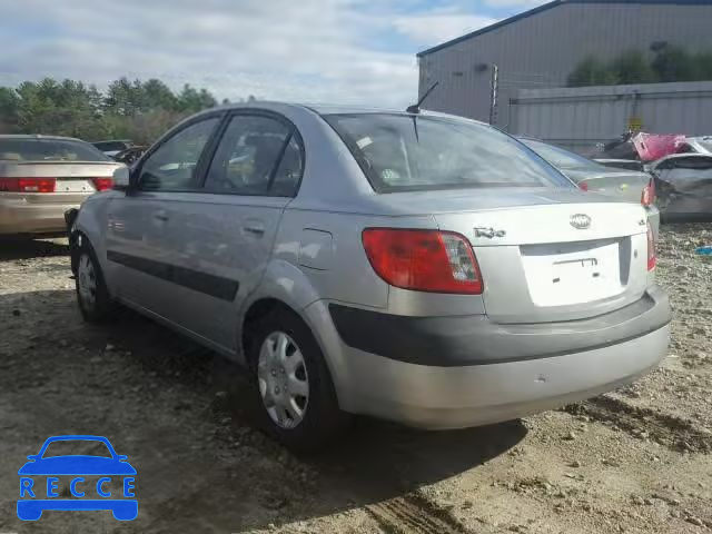 2007 KIA RIO BASE KNADE123076198390 image 2