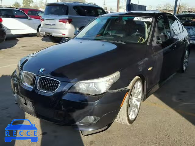 2008 BMW 550 I WBANW53548CT54457 image 1