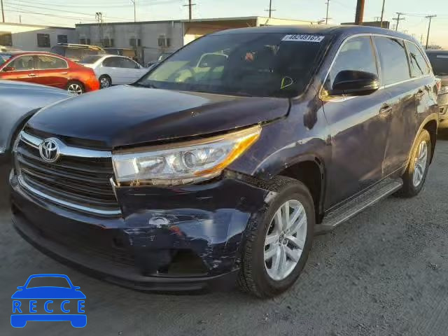 2016 TOYOTA HIGHLANDER 5TDBKRFH7GS345280 зображення 1