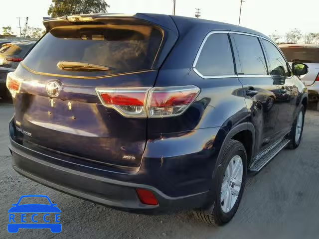 2016 TOYOTA HIGHLANDER 5TDBKRFH7GS345280 зображення 3